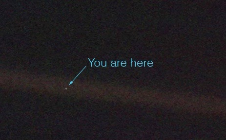 the pale blue dot