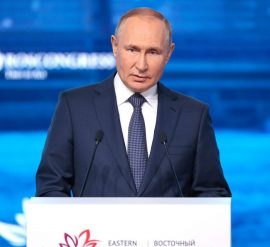 Vladimir Putin al 7° Forum Economico Orientale