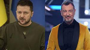 Zelensky a Sanremo