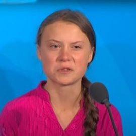 Greta Thunberg tweet 2018