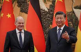 Gli affari della Germania in Cina