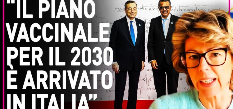 AGENDA 2030 SULL’IMMUNIZZAZIONE: “”L’OMS VORREBBE TUTTI SU UNA POLTRONA A FARE VACCINI” AGENDA 2030 SULL’IMMUNIZZAZIONE: “”L’OMS VORREBBE TUTTI SU UNA POLTRONA A FARE VACCINI”