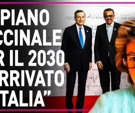 AGENDA 2030 SULL’IMMUNIZZAZIONE: “”L’OMS VORREBBE TUTTI SU UNA POLTRONA A FARE VACCINI”