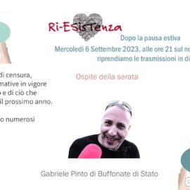 Ri-Esistenza live con Gabriele Pinto