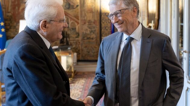 Gates e Mattarella