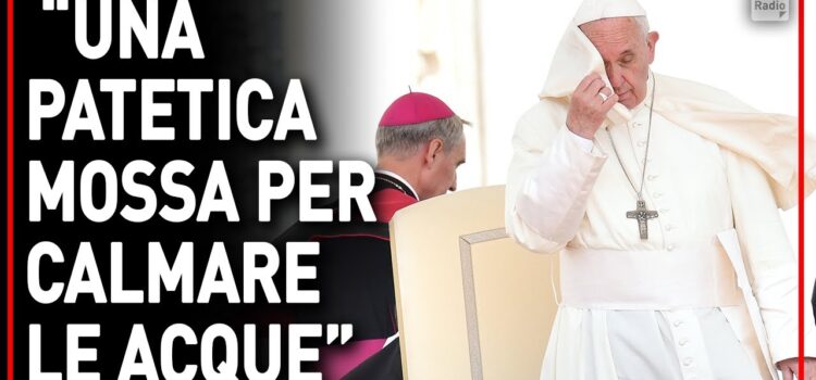 BERGOGLIO RICEVE GANSWEIN, CIONCI SPIEGA PERCHÉ BERGOGLIO RICEVE GANSWEIN, CIONCI SPIEGA PERCHÉ