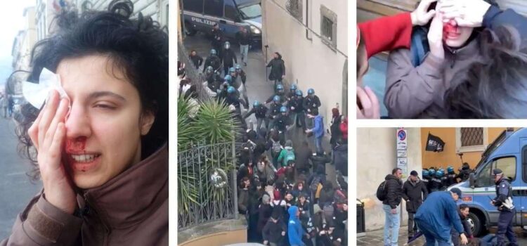 Manganellate ai manifestanti in Toscana: puro False Flag