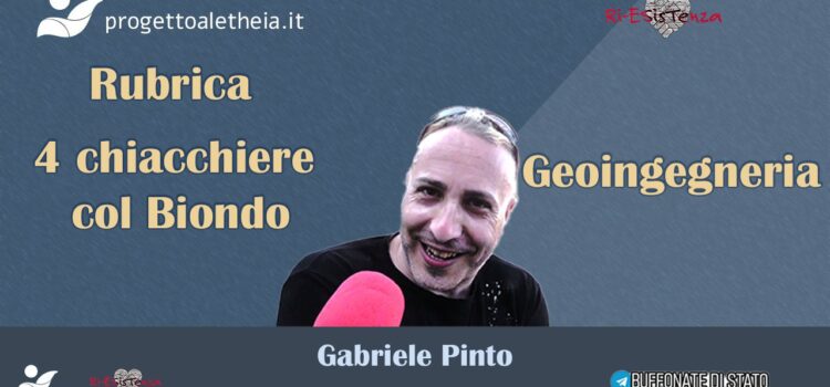 4 Chiacchiere col Biondo (Martedi 23 Aprile 2024). Video integrale della diretta di Ri-Esistenza con Gabriele Pinto.