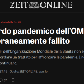 Apparentemente il contratto pandemico per il momento è fallito