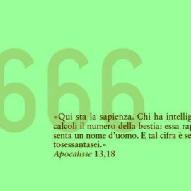 Un numero biblico che indica il numero della bestia